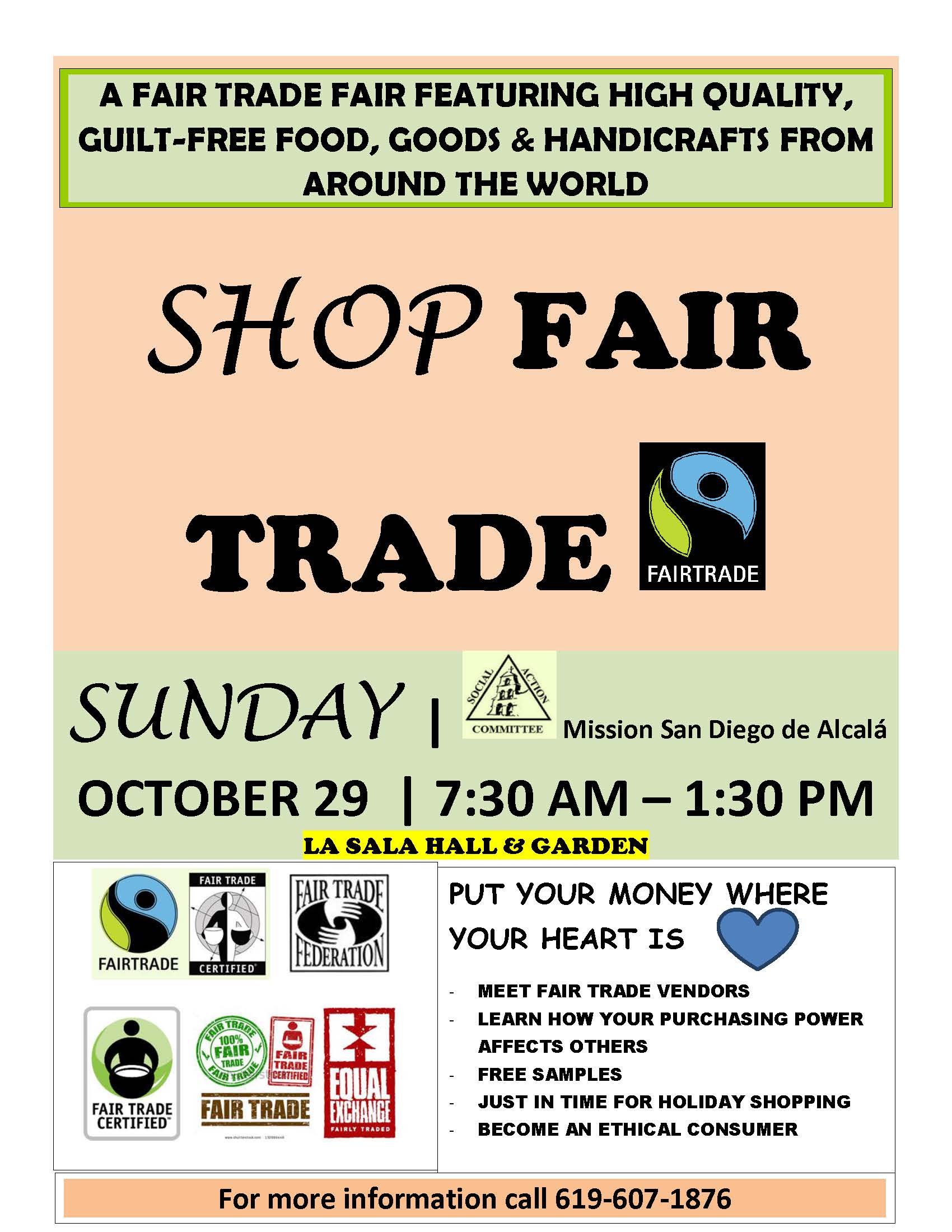 Fair Trade Fair at the Mission