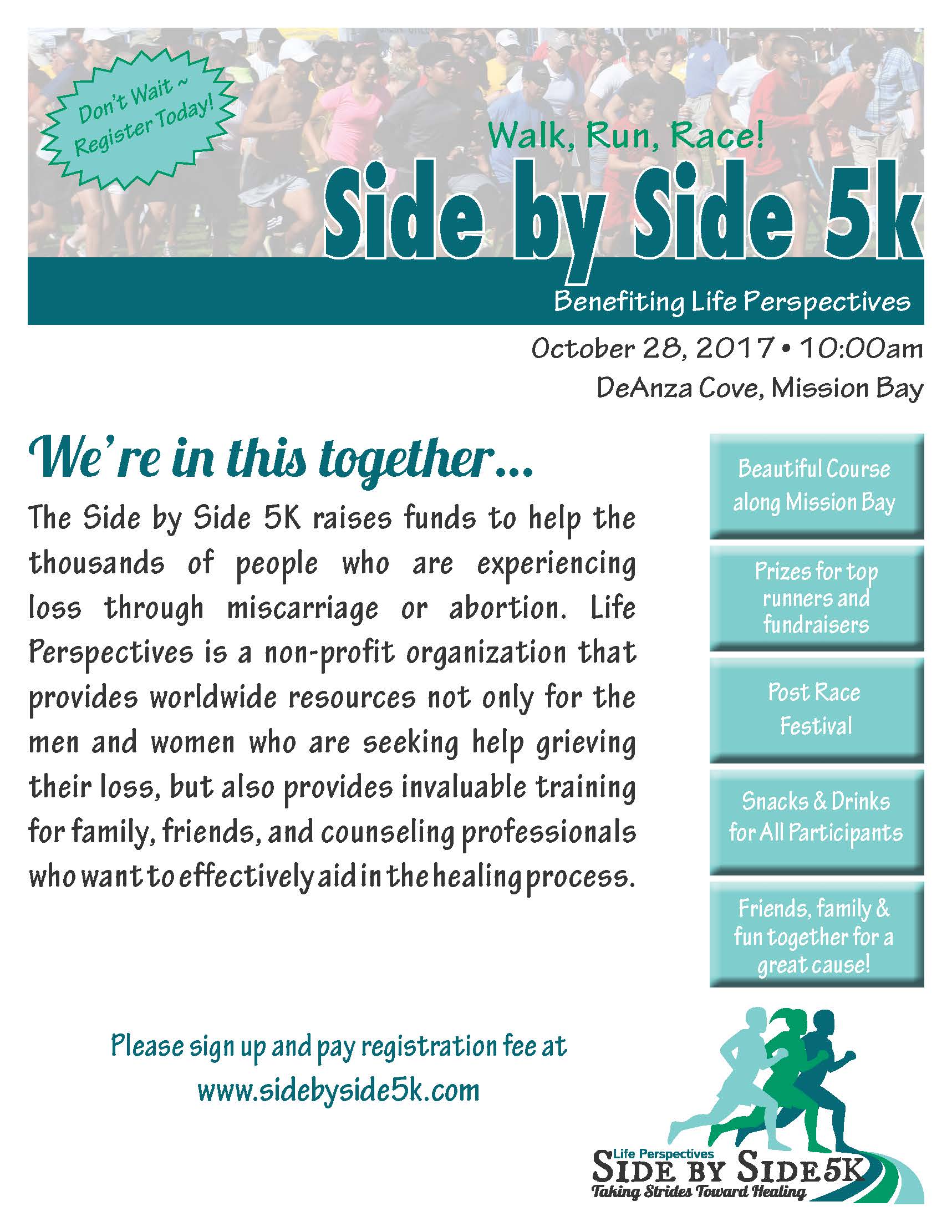 Side by Side 5K for Life Perspectives
