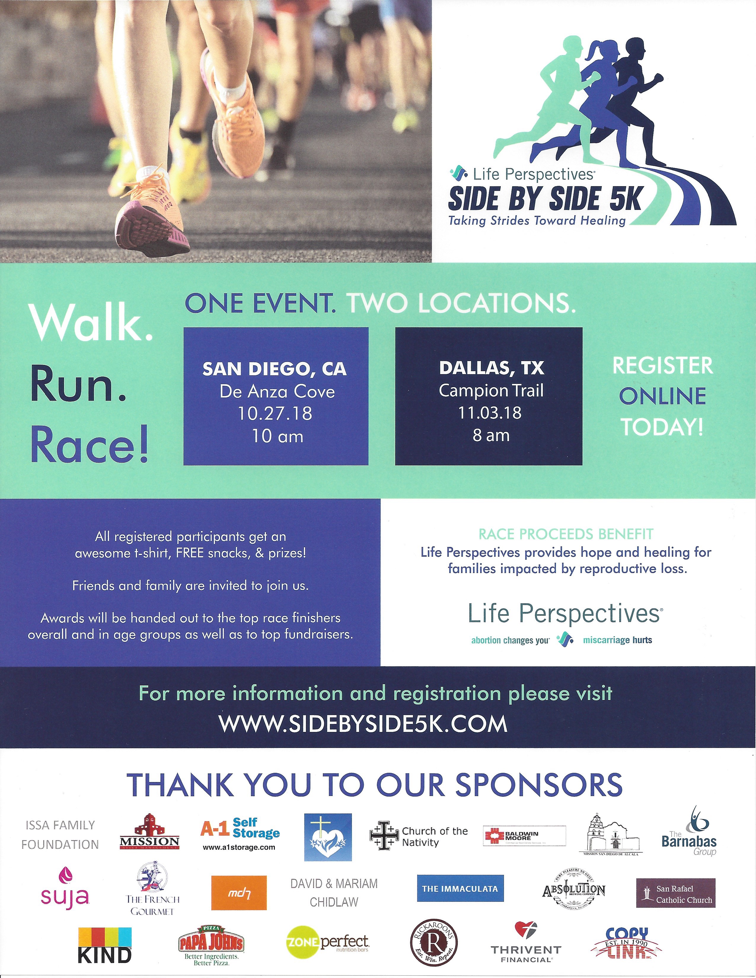 Life Perspectives Side by Side 5K